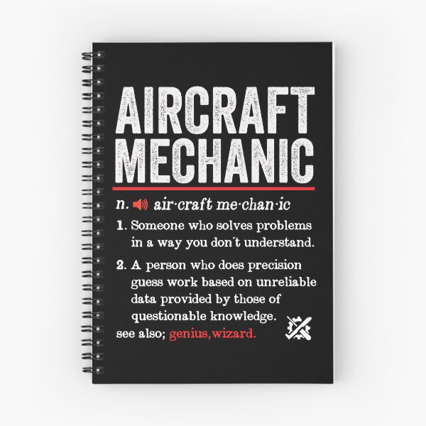 Item preview, Aircraft Mechanic Funny Definition: Funny Aviation Mechanic Gift designed and sold by Adexyl.