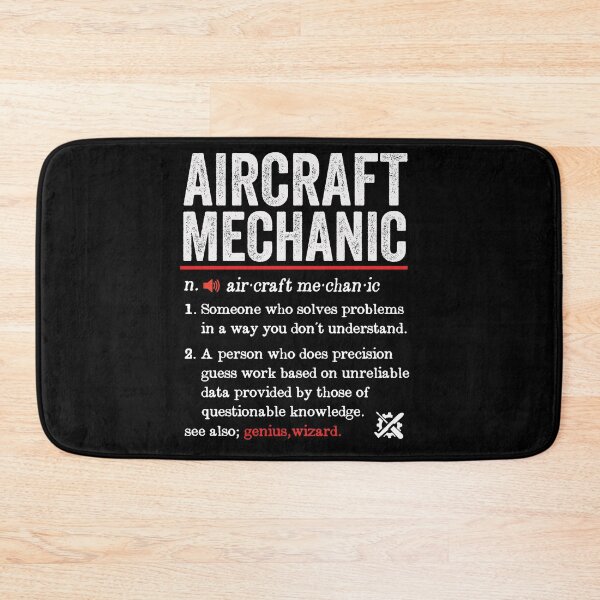 Item preview, Aircraft Mechanic Funny Definition: Funny Aviation Mechanic Gift designed and sold by Adexyl.