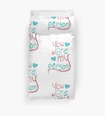 Meine Person Bettbezug