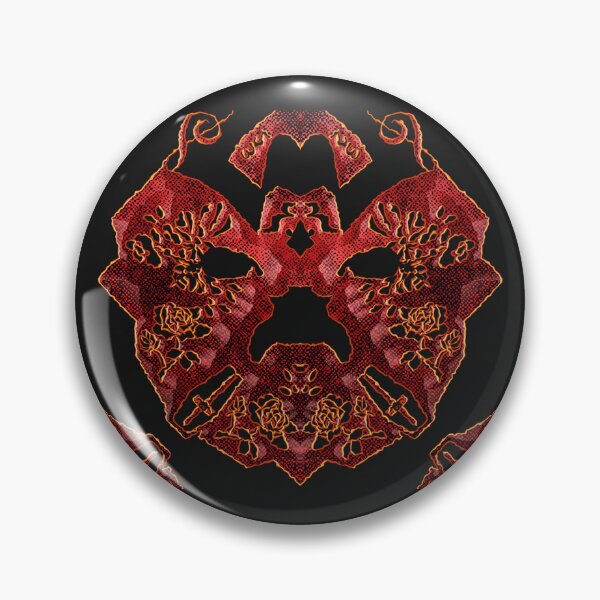 Item preview, HALLOWEEN ABSTRACT FLOWERS ROSES TATTOO SKULL MUSIC POSITIVE DEATH. designed and sold by Ralek.