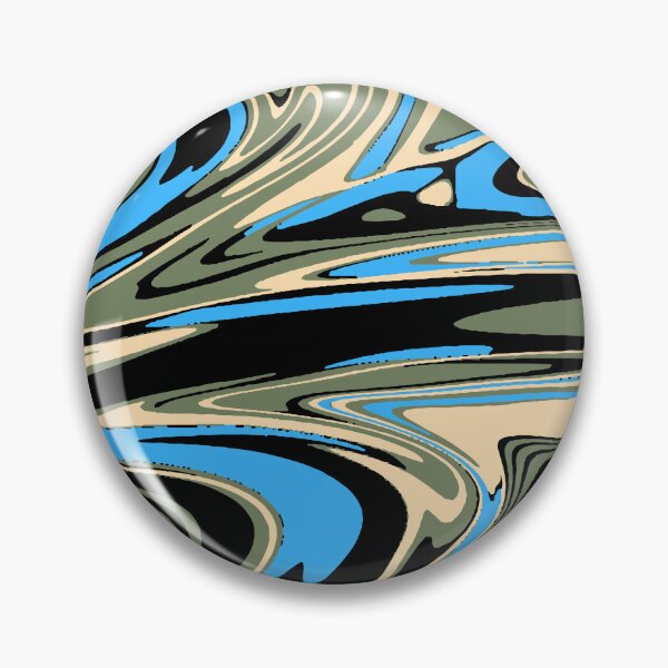 Item preview, Bluish paint splash marble designed and sold by tee-centric.