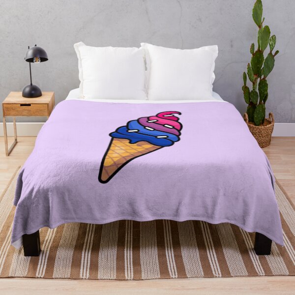 Item preview, Subtle Bisexual Pride Flag Ice Cream designed and sold by everything4eva.
