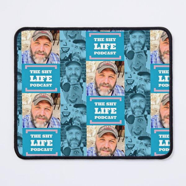 Item preview, THE SHY LIFE PODCAST 2018 LOGO designed and sold by snowman1973.