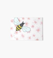 Bee with Blossoms Art Board