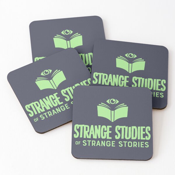 Item preview, Strange Studies of Strange Stories Logo and Title - Green designed and sold by WitchHouseMedia.