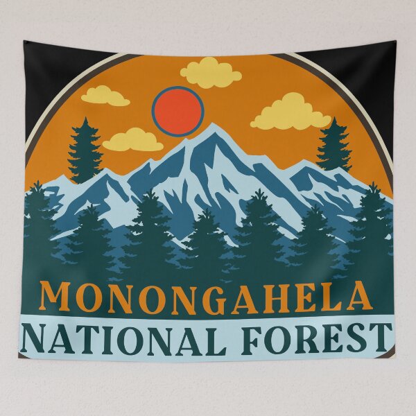 Item preview, Monongahela national forest-Vintage designed and sold by Nature-mark.