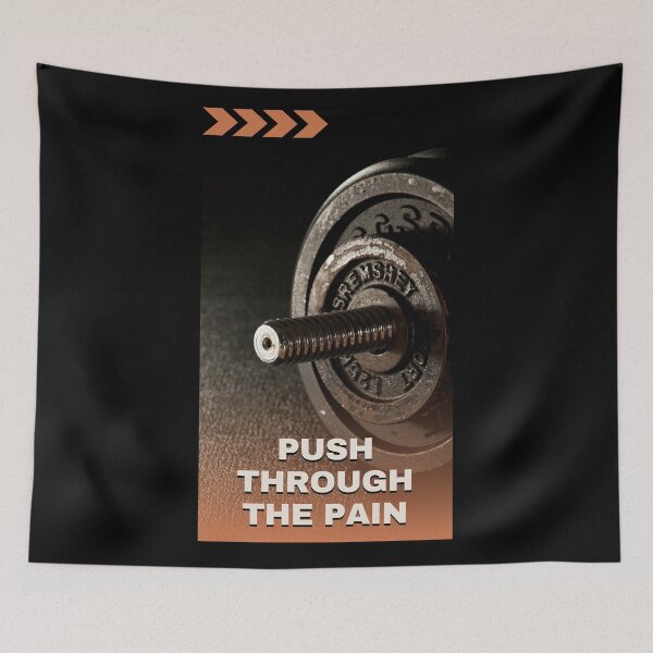 Item preview, Push Through The Pain designed and sold by Aleksa Kos.