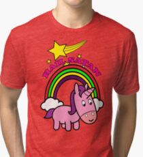 Hail Satan - Cute Tri-blend T-Shirt