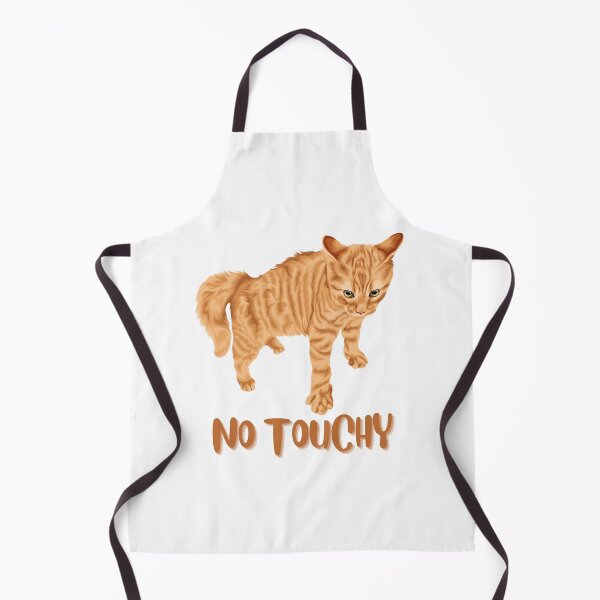 Item preview, No Touchy Ginger Cat designed and sold by clawfuldesigns.
