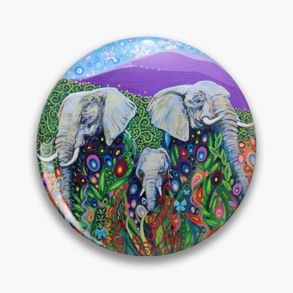 Aperçu de l'œuvre Éléphants d'Afrique créée et vendue par MarkBetsonArt.