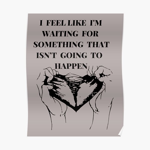 " One sided love." Poster for Sale by NASHZA Redbubble