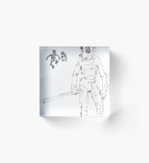 Simplefader-Character17 Acrylic Block