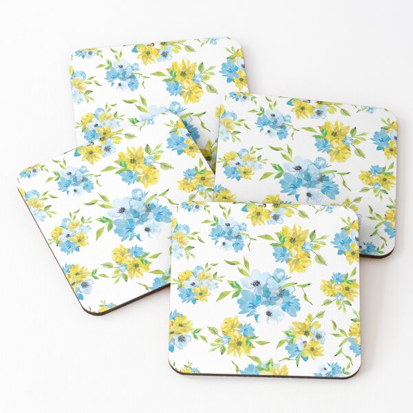 Item preview, Watercolor flower background 2 designed and sold by badgermark.