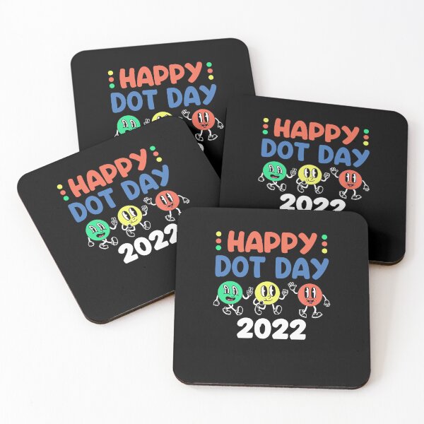 Item preview, Happy International Dot Day 2022 funny cute vintage colorful creativity designed and sold by beckadamr.