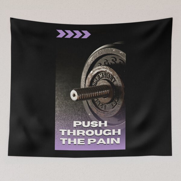 Item preview, Push Through The Pain designed and sold by Aleksa Kos.