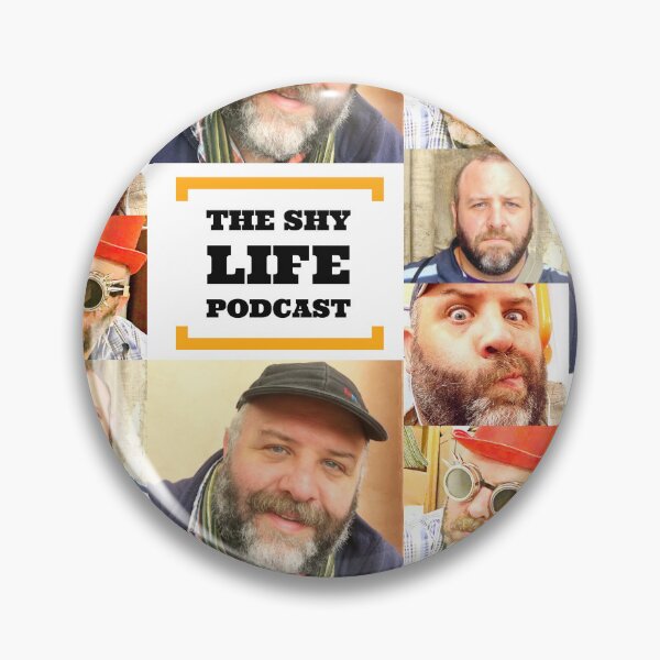 Item preview, THE SHY LIFE PODCAST 2019 LOGO designed and sold by snowman1973.