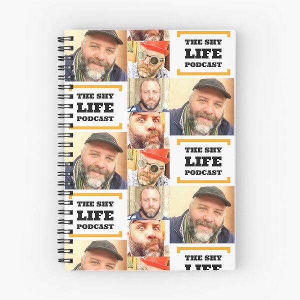 Item preview, THE SHY LIFE PODCAST 2019 LOGO designed and sold by snowman1973.