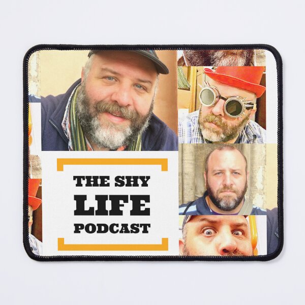Item preview, THE SHY LIFE PODCAST 2019 LOGO designed and sold by snowman1973.