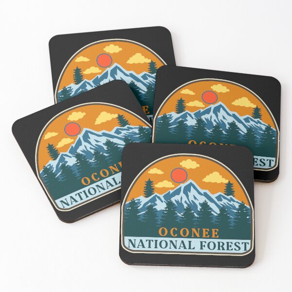 Item preview, Oconee national forest-Vintage designed and sold by Nature-mark.