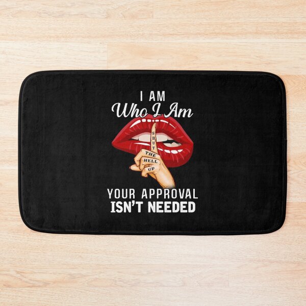 Item preview, I Am Who I Am Your Approval Isn't Needed funny black king cute cool designed and sold by beckadamr.