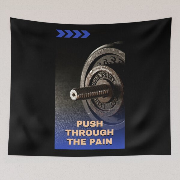 Item preview, Push Through The Pain designed and sold by Aleksa Kos.
