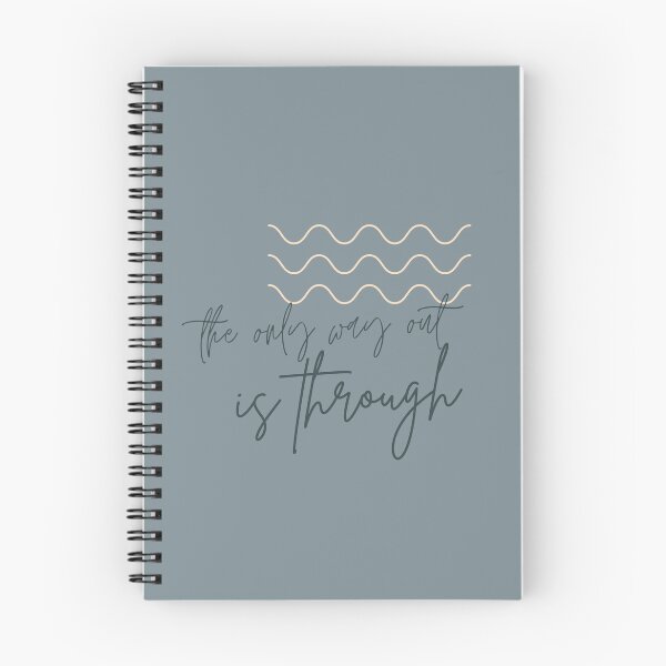 Item preview, The Only Way Out Is Through designed and sold by TherapyDesigns.