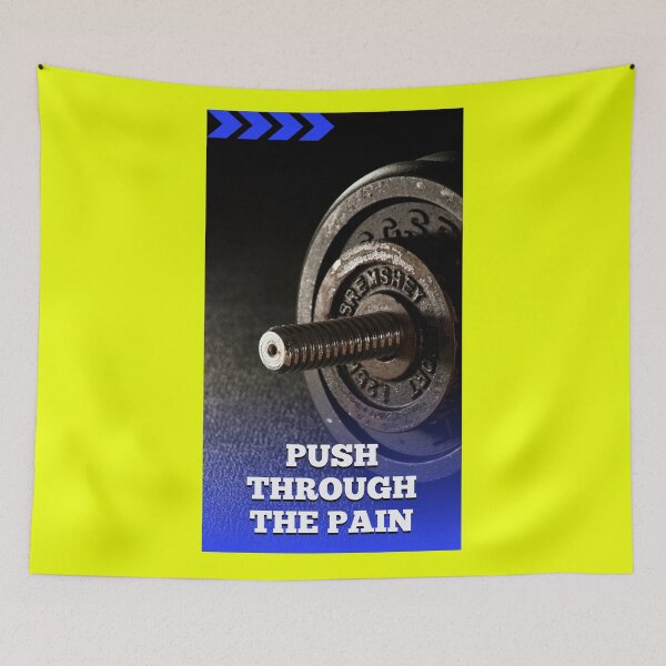 Item preview, Push Through The Pain designed and sold by Aleksa Kos.