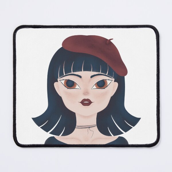 Item preview, Girl in a red beret designed and sold by RinaGrinchik.