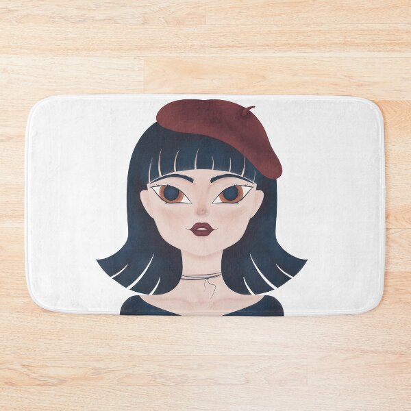 Item preview, Girl in a red beret designed and sold by RinaGrinchik.