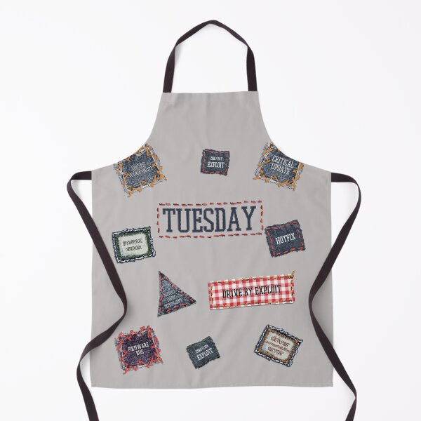 Item preview, I'm Patch Tuesday Funny Cybersecurity Fancy Dress designed and sold by Nerd Shizzle.