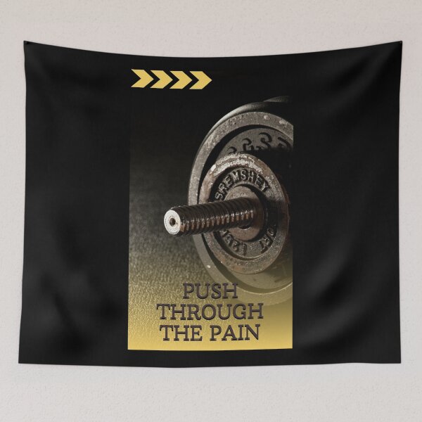 Item preview, Push Through The Pain designed and sold by Aleksa Kos.