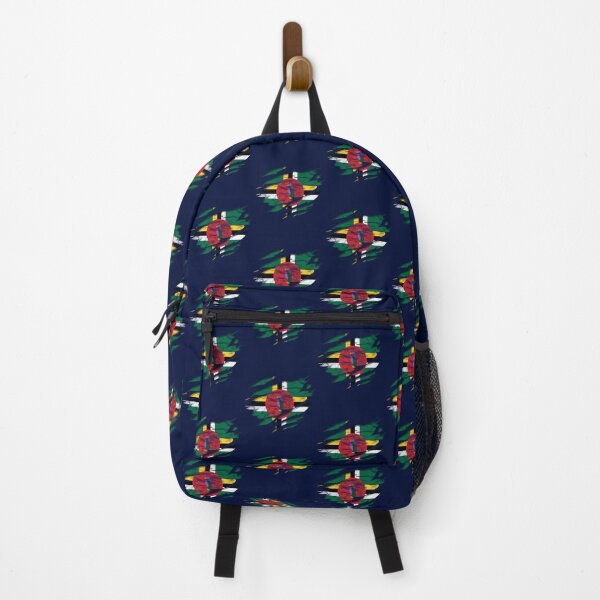 Item preview, Ripped Rip Open Dominica Flag Palm designed and sold by rafaeltto.