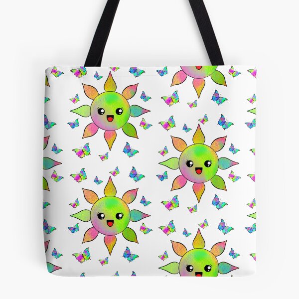 Artikelvorschau, Regenbogen Sonne und Schmetterlinge entworfen und verkauft von magicmandy.