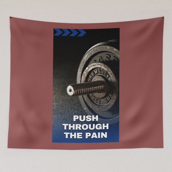 Item preview, Push Through The Pain designed and sold by Aleksa Kos.