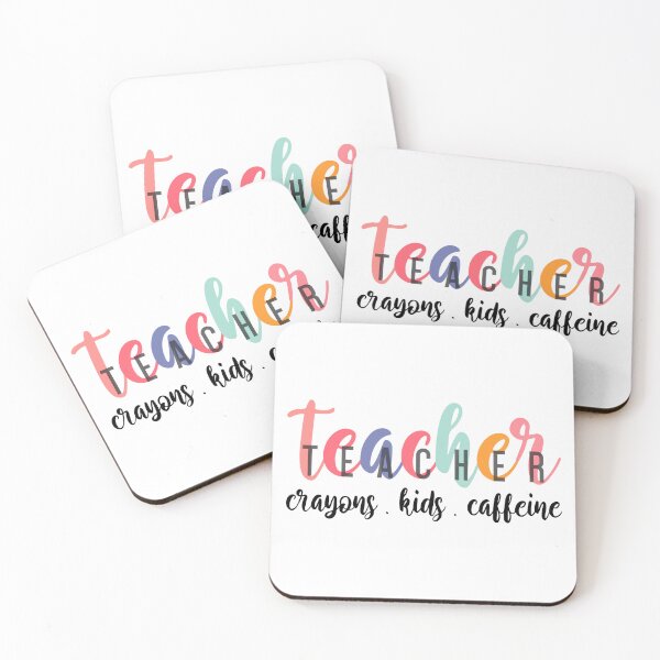 Item preview, Colorful Teacher teacher crayons kids caffeine teacher life shirt  designed and sold by cizito.