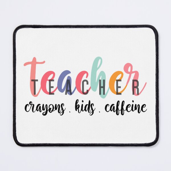 Item preview, Colorful Teacher teacher crayons kids caffeine teacher life shirt  designed and sold by cizito.