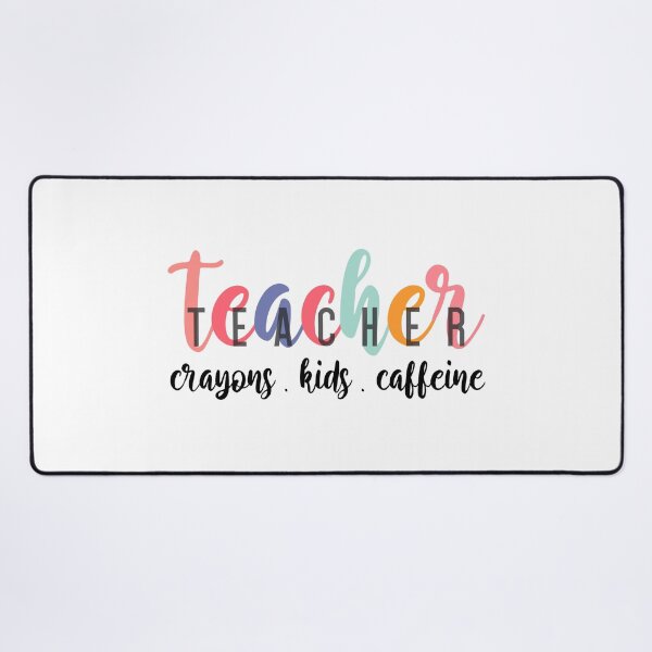 Item preview, Colorful Teacher teacher crayons kids caffeine teacher life shirt  designed and sold by cizito.