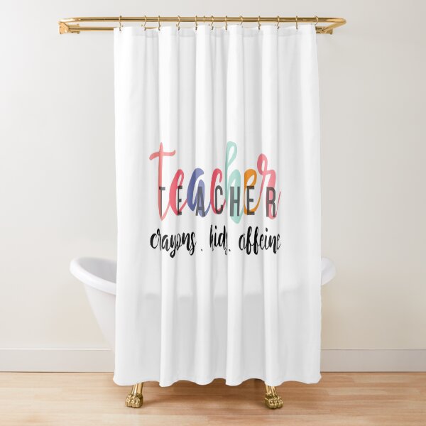 Item preview, Colorful Teacher teacher crayons kids caffeine teacher life shirt  designed and sold by cizito.
