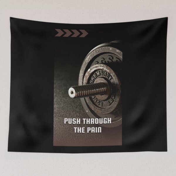 Item preview, Push Through The Pain designed and sold by Aleksa Kos.