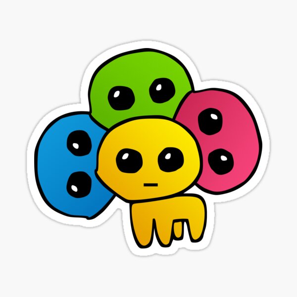 BNHA MHA TBH Autism Creature Sticker Pack 