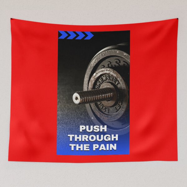 Item preview, Push Through The Pain designed and sold by Aleksa Kos.