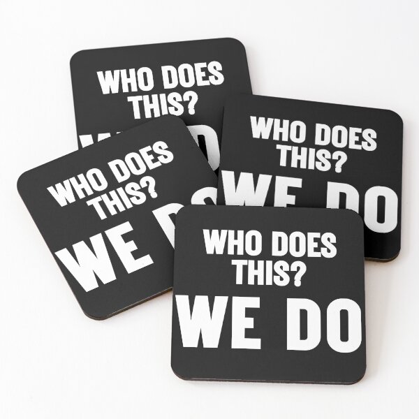 Item preview, Who Does This? .. We Do Great professional quote designed and sold by diip.