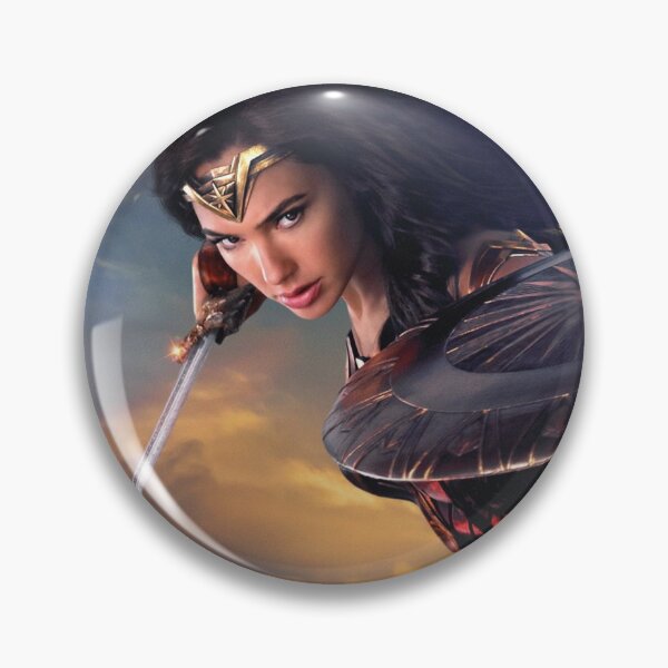 Wonder Woman Pins and Buttons for Sale