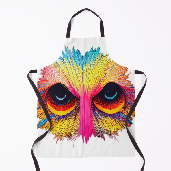 Item preview, Owl in Abstract Art Form - Created by Artificial Intelligence designed and sold by Created-by-AI.
