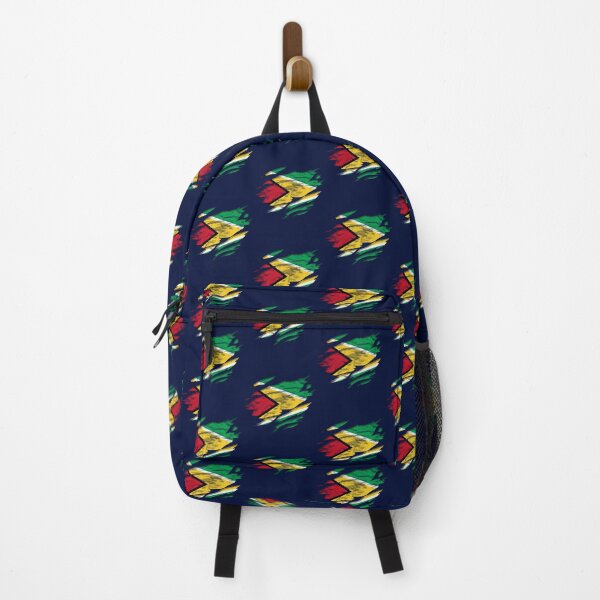 Item preview, Ripped Rip Open Guyana Flag Palm designed and sold by rafaeltto.