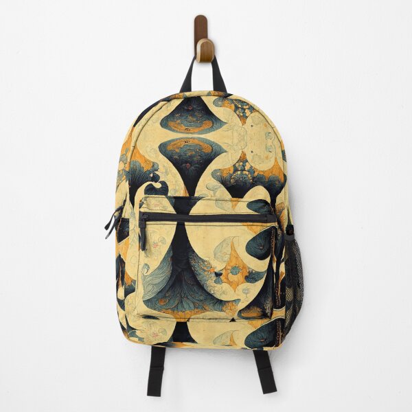 Item preview, Black and Gold Fractal Floral Diamonds on Ivory Yellow designed and sold by MysticAlgorithm.