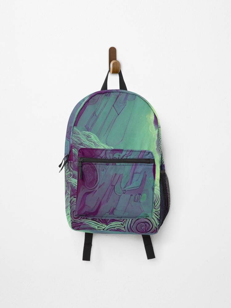 Thumbnail 1 of 3, Backpack, Sourcerers Lair designed and sold by ThatOneDesign.