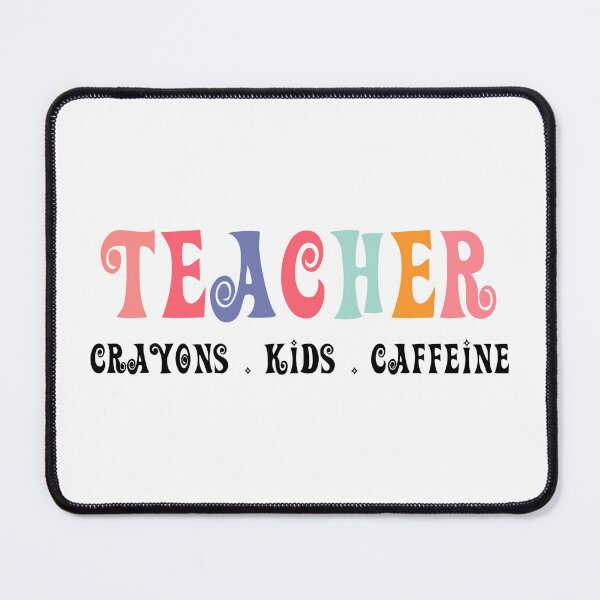Item preview, Funny teacher crayons kids caffeine teacher life shirt designed and sold by cizito.