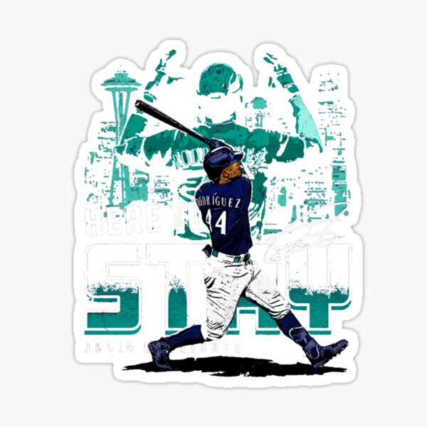 Julio Rodriguez  Sticker for Sale by Jeff Brandon