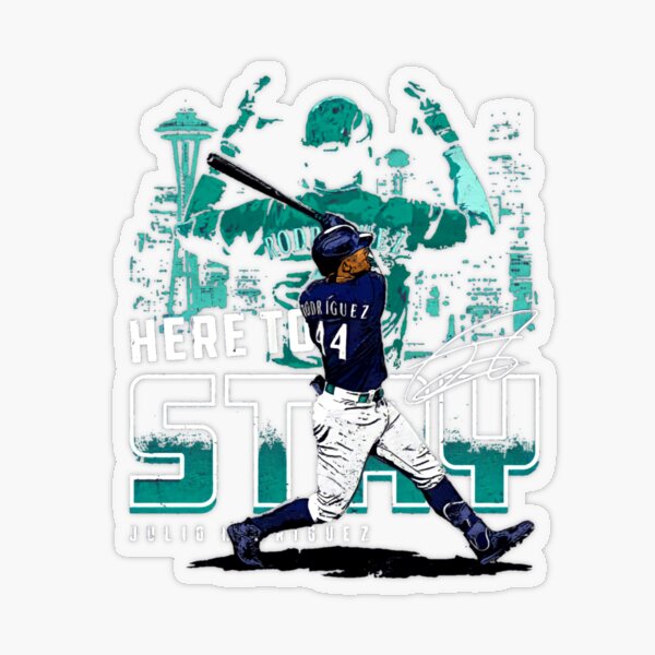 julio rodriguez Sticker for Sale by DavidBriand